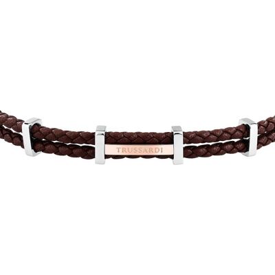 Bracelet Trussardi T-Leather - Tjaxz12 Homme - Publicité Bracelet Trussardi T-Leather - Tjaxz12 Homme - Publicité