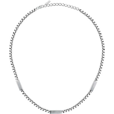 Collier Trussardi T-Steel - Tjaxv30 Homme - Publicité Collier Trussardi T-Steel - Tjaxv30 Homme - Publicité