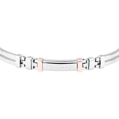 Bracelet Trussardi T-Steel - Tjaxv26 Homme - Publicité Bracelet Trussardi T-Steel - Tjaxv26 Homme - Publicité