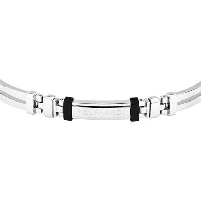 Bracelet Trussardi T-Steel - Tjaxv25 Homme - Publicité Bracelet Trussardi T-Steel - Tjaxv25 Homme - Publicité