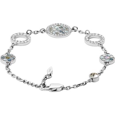 Bracelet Fossil En Acier Femme - Publicité Bracelet Fossil En Acier Femme - Publicité