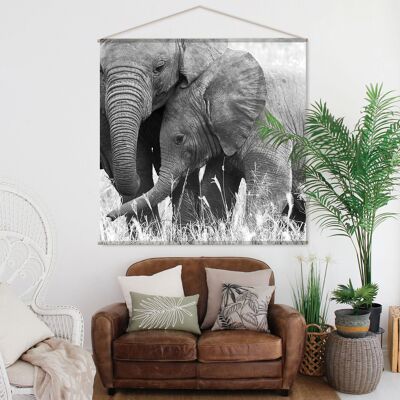 HomeMaison Toile murale ELEPHANT - Publicité HomeMaison Toile murale ELEPHANT - Publicité