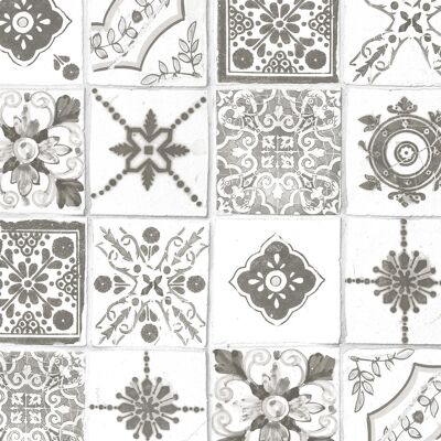 LUTECE Papier Peint Cuisine - Motif en Faïence Marocaine - 10m x 0,53m - Publicité LUTECE Papier Peint Cuisine - Motif en Faïence Marocaine - 10m x 0,53m - Publicité