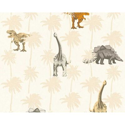 HomeMaison Papier peint enfant imprimé dinosaures - Publicité HomeMaison Papier peint enfant imprimé dinosaures - Publicité