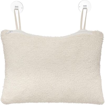 Northix Coussin de baignoire - Beige - Housse amovible et lavable - Publicité Northix Coussin de baignoire - Beige - Housse amovible et lavable - Publicité