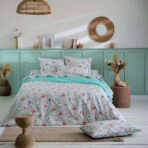 HomeMaison Drap en coton floral exotique - Publicité HomeMaison Drap en coton floral exotique - Publicité