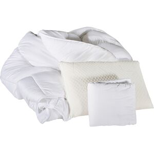 HomeMaison Pack complet literie : Oreiller(s) + Protège-Matelas + Couette - Publicité HomeMaison Pack complet literie : Oreiller(s) + Protège-Matelas + Couette - Publicité