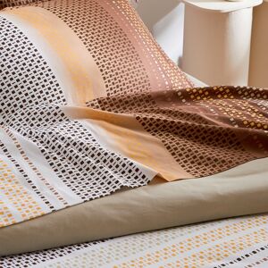 HomeMaison Drap plat esprit géométrique en coton - Publicité HomeMaison Drap plat esprit géométrique en coton - Publicité