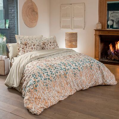 HomeMaison Housse de couette coton floral - Publicité HomeMaison Housse de couette coton floral - Publicité