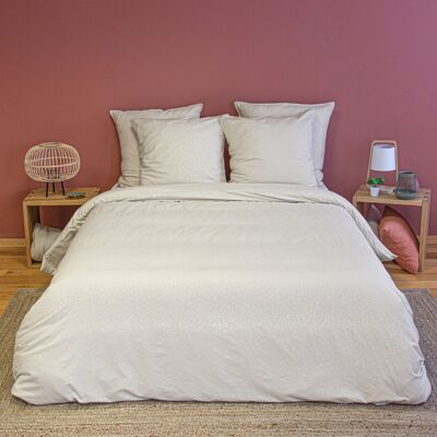 HomeMaison Parure de lit 3 pièces léopard microfibre housse + taies - Publicité HomeMaison Parure de lit 3 pièces léopard microfibre housse + taies - Publicité