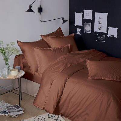 HomeMaison Housse de couette satin de coton uni - Publicité HomeMaison Housse de couette satin de coton uni - Publicité