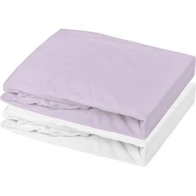 HomeMaison Lot alèse imperméable et drap-housse bébé en coton - Publicité HomeMaison Lot alèse imperméable et drap-housse bébé en coton - Publicité