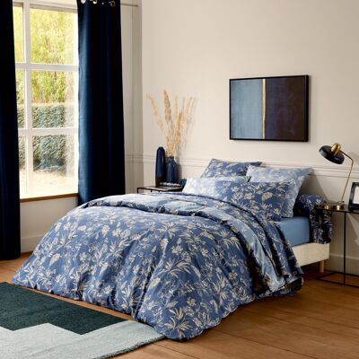 HomeMaison Parure de lit 2 pièces percale de coton végétal housse de couette + taie - Publicité HomeMaison Parure de lit 2 pièces percale de coton végétal housse de couette + taie - Publicité