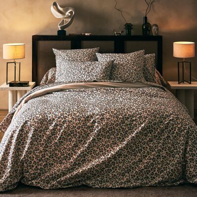 HomeMaison Housse de couette percale de coton léopard - Publicité HomeMaison Housse de couette percale de coton léopard - Publicité