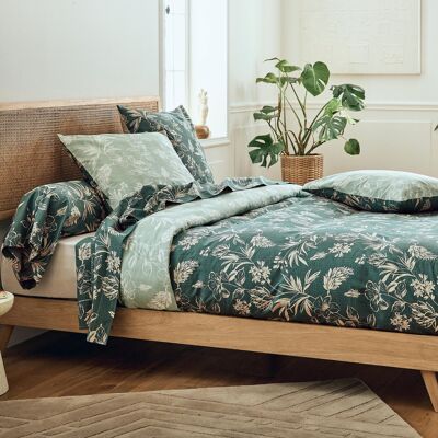 HomeMaison Housse de couette percale de coton végétal - Publicité HomeMaison Housse de couette percale de coton végétal - Publicité