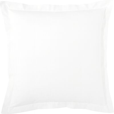HomeMaison Taie d’oreiller percale de coton made in France - Publicité HomeMaison Taie d’oreiller percale de coton made in France - Publicité
