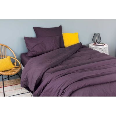 HomeMaison Drap housse en coton Lavé Oekotex - Publicité HomeMaison Drap housse en coton Lavé Oekotex - Publicité