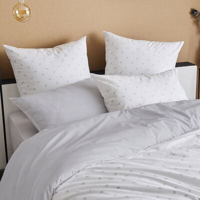 HomeMaison taie d oreiller percale géométrique - Publicité HomeMaison taie d oreiller percale géométrique - Publicité
