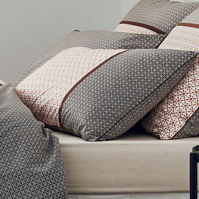 HomeMaison Taie d'oreiller percale graphique - Publicité HomeMaison Taie d'oreiller percale graphique - Publicité
