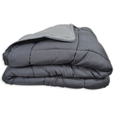 HomeMaison Couette légère réversible bicolore en microfibre 200 gr/m² - Publicité HomeMaison Couette légère réversible bicolore en microfibre 200 gr/m² - Publicité