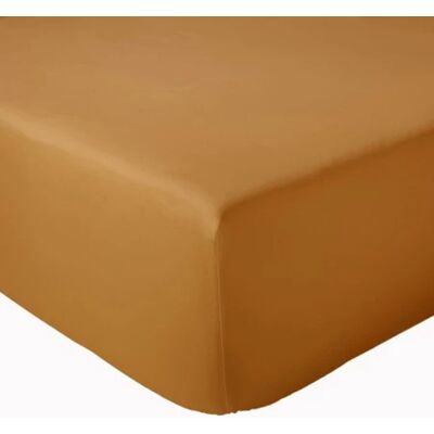 HomeMaison Drap-housse coton uni finition bord biais bonnet 40 cm - Publicité HomeMaison Drap-housse coton uni finition bord biais bonnet 40 cm - Publicité