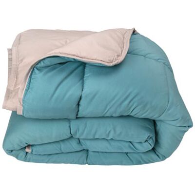 HomeMaison Couette chaude microfibre bicolore 400 gr/m2 - Publicité HomeMaison Couette chaude microfibre bicolore 400 gr/m2 - Publicité