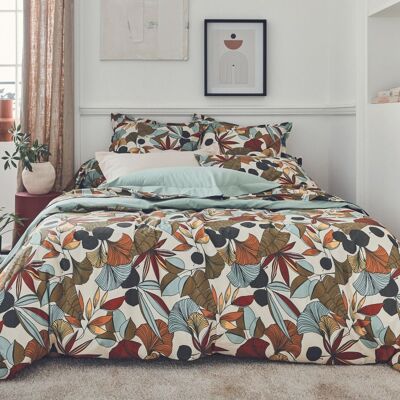 HomeMaison Housse de couette en percale nature - Publicité HomeMaison Housse de couette en percale nature - Publicité