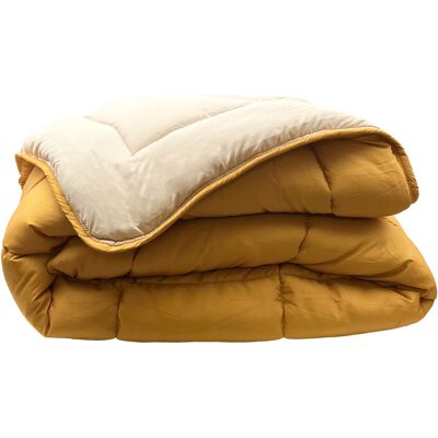 HomeMaison Couette légère réversible bicolore en microfibre 200 gr/m² - Publicité HomeMaison Couette légère réversible bicolore en microfibre 200 gr/m² - Publicité
