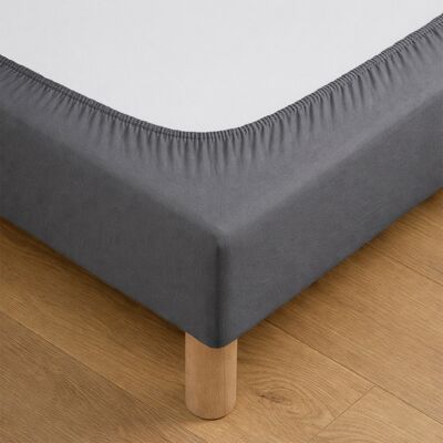 HomeMaison Cache sommier jersey coton extensible - Publicité HomeMaison Cache sommier jersey coton extensible - Publicité