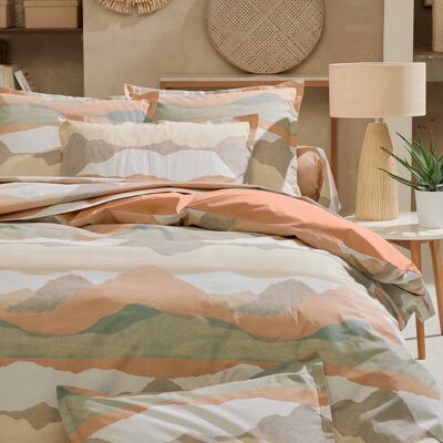HomeMaison Taie de traversin percale de coton paysage abstrait - Publicité HomeMaison Taie de traversin percale de coton paysage abstrait - Publicité