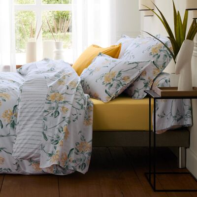 HomeMaison Taie d’oreiller percale de coton floral - Publicité HomeMaison Taie d’oreiller percale de coton floral - Publicité
