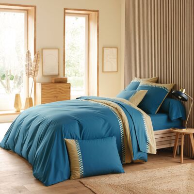 HomeMaison Housse de couette percale de coton géométrique - Publicité HomeMaison Housse de couette percale de coton géométrique - Publicité