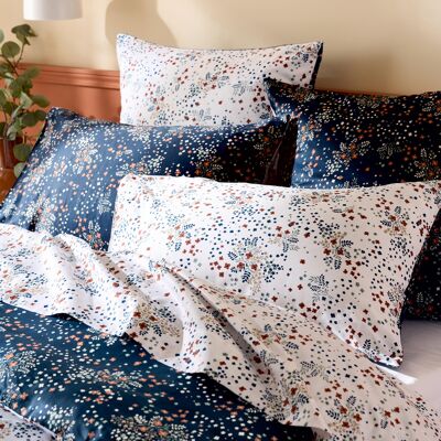 HomeMaison Taie d’oreiller satin de coton 110 fils motif floral - Publicité HomeMaison Taie d’oreiller satin de coton 110 fils motif floral - Publicité