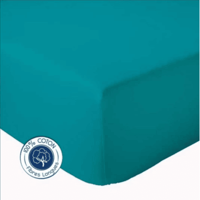HomeMaison Drap Housse Uni bonnet 30 cm 100% Coton - Publicité HomeMaison Drap Housse Uni bonnet 30 cm 100% Coton - Publicité