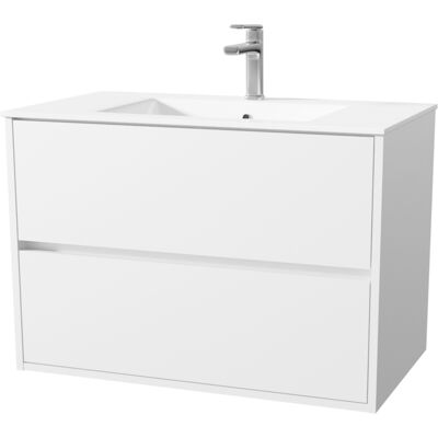 Aurlane Modèle PACM689 - Meuble de Salle de Bain Moderne - Publicité Aurlane Modèle PACM689 - Meuble de Salle de Bain Moderne - Publicité