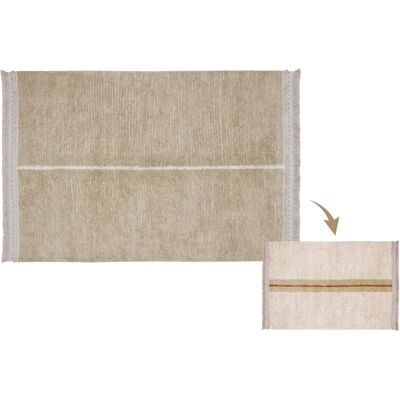 HomeMaison Tapis lavable réversible sauge duo - Publicité HomeMaison Tapis lavable réversible sauge duo - Publicité