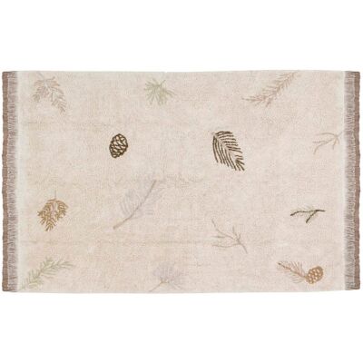 HomeMaison Tapis lavable forêt de pin - Publicité HomeMaison Tapis lavable forêt de pin - Publicité