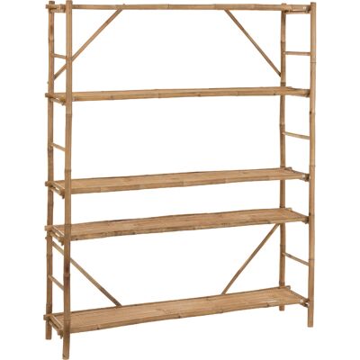 HomeMaison Etagère 5 planches en bambou naturel - Publicité HomeMaison Etagère 5 planches en bambou naturel - Publicité