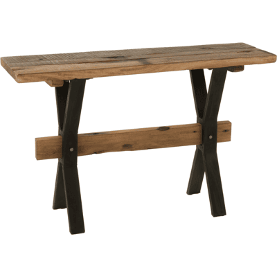 HomeMaison Console vintage en bois - Publicité HomeMaison Console vintage en bois - Publicité