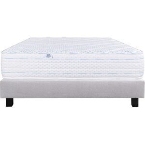 HomeMaison Ensemble literie mousse mémoire de forme 24 cm + sommier gris - Publicité HomeMaison Ensemble literie mousse mémoire de forme 24 cm + sommier gris - Publicité