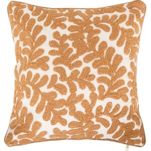 HomeMaison Housse de coussin en coton motif végétal - Publicité HomeMaison Housse de coussin en coton motif végétal - Publicité