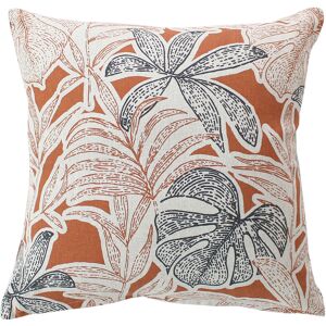 HomeMaison Coussin décoratif déhoussable motif feuillage tropical - Publicité HomeMaison Coussin décoratif déhoussable motif feuillage tropical - Publicité