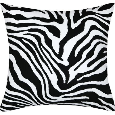 HomeMaison Housse de coussin imprimée motif zébré - Publicité HomeMaison Housse de coussin imprimée motif zébré - Publicité