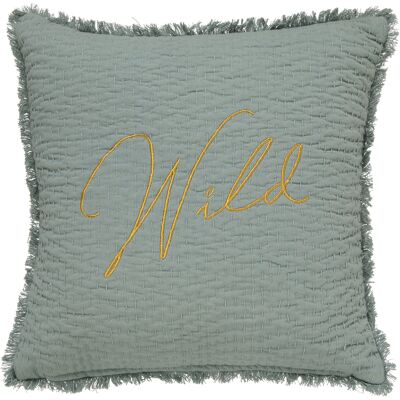 HomeMaison Coussin brodé Wild Romance - Publicité HomeMaison Coussin brodé Wild Romance - Publicité