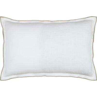 HomeMaison Coussin volant plat feston noir coton - Publicité HomeMaison Coussin volant plat feston noir coton - Publicité