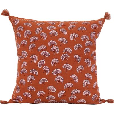 HomeMaison Coussin décoratif imprimé motif floral - Publicité HomeMaison Coussin décoratif imprimé motif floral - Publicité