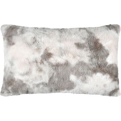 HomeMaison Coussin imitation fourrure marbre - Publicité HomeMaison Coussin imitation fourrure marbre - Publicité