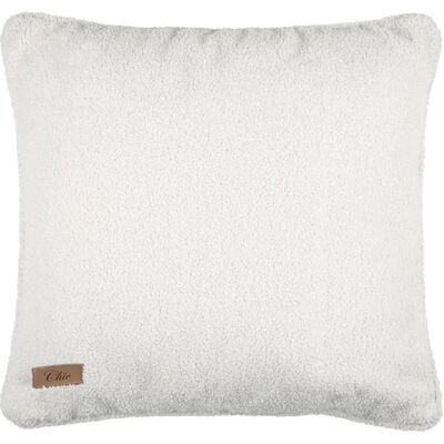 HomeMaison Coussin carré effet bouclette - Publicité HomeMaison Coussin carré effet bouclette - Publicité