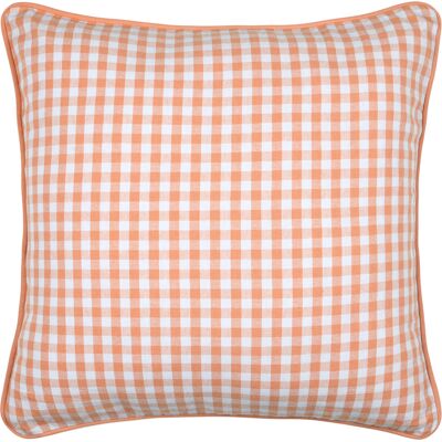 HomeMaison Coussin décoratif motif vichy en polycoton - Publicité HomeMaison Coussin décoratif motif vichy en polycoton - Publicité