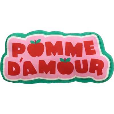 HomeMaison "Coussin décoratif ""Pomme d'amour""" - Publicité HomeMaison "Coussin décoratif ""Pomme d'amour""" - Publicité